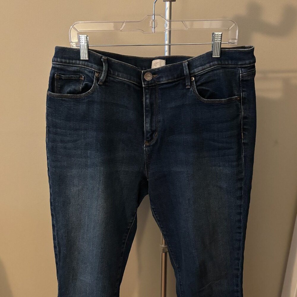 LOFT Outlet Size 14 Modern Denim Crop Jeans